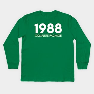 1988 Complete Package Kids Long Sleeve T-Shirt